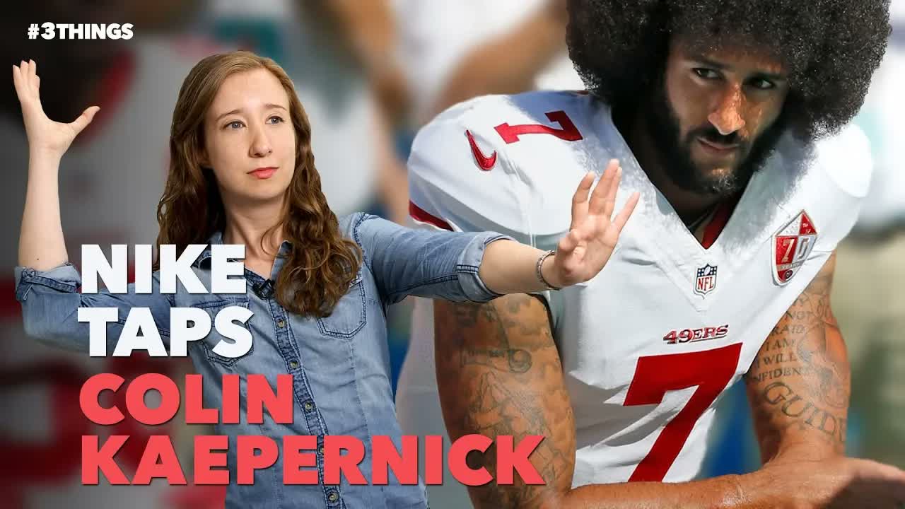 Nike Features Colin Kaepernick for 'Just Do It' Anniversary. 3 Things to Know Today.