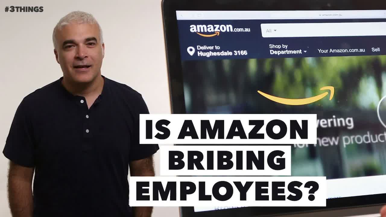 Is Amazon Bribing Its Employees? 3 Things to Know Today.