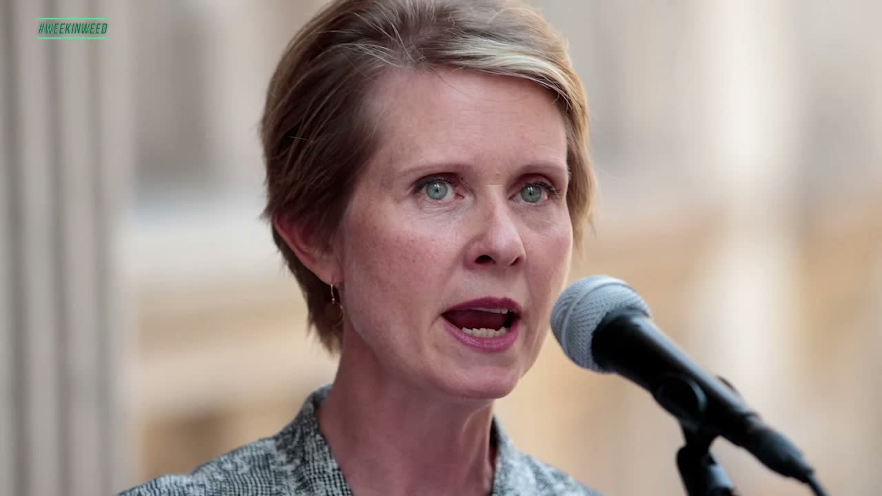 This Week in Weed: We Celebrate National Dab Day and Cynthia Nixon Raffles Off a Bong
