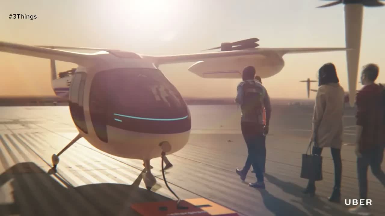 Uber Shows Off Its Flying Car Prototype! 3 Things to Know Today.