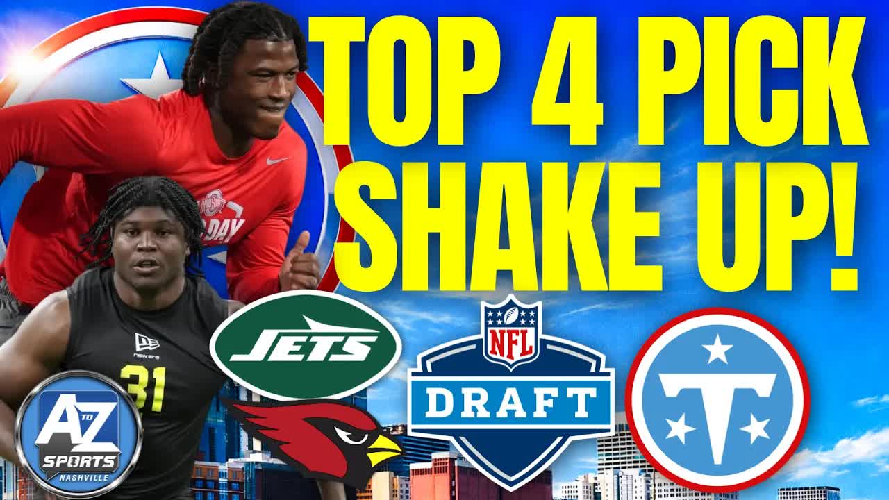 Titans first round pick hinges on SHAKE UP for Jets and Cardinals favorites as NFL Draft closes in