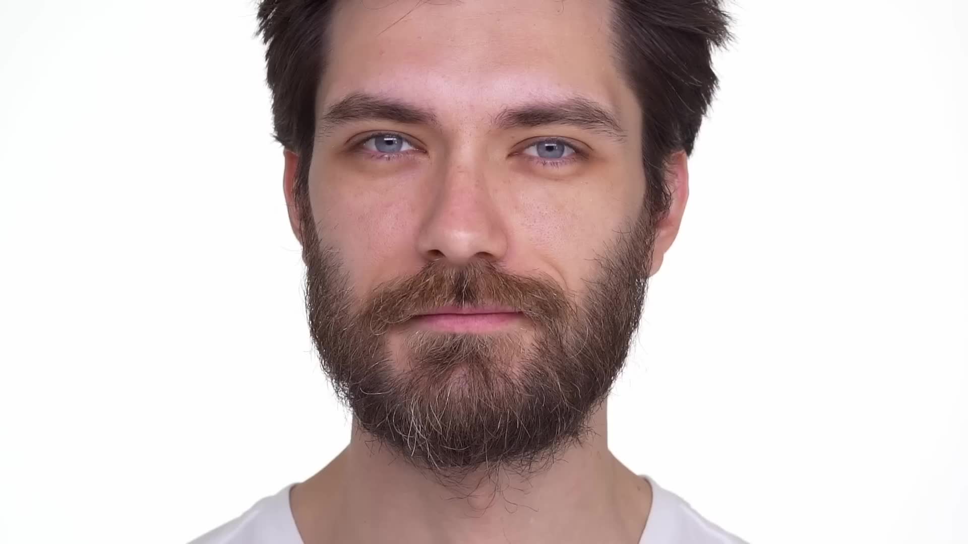 Pre-attack indicator response when hostile individual locks eyes menacingly