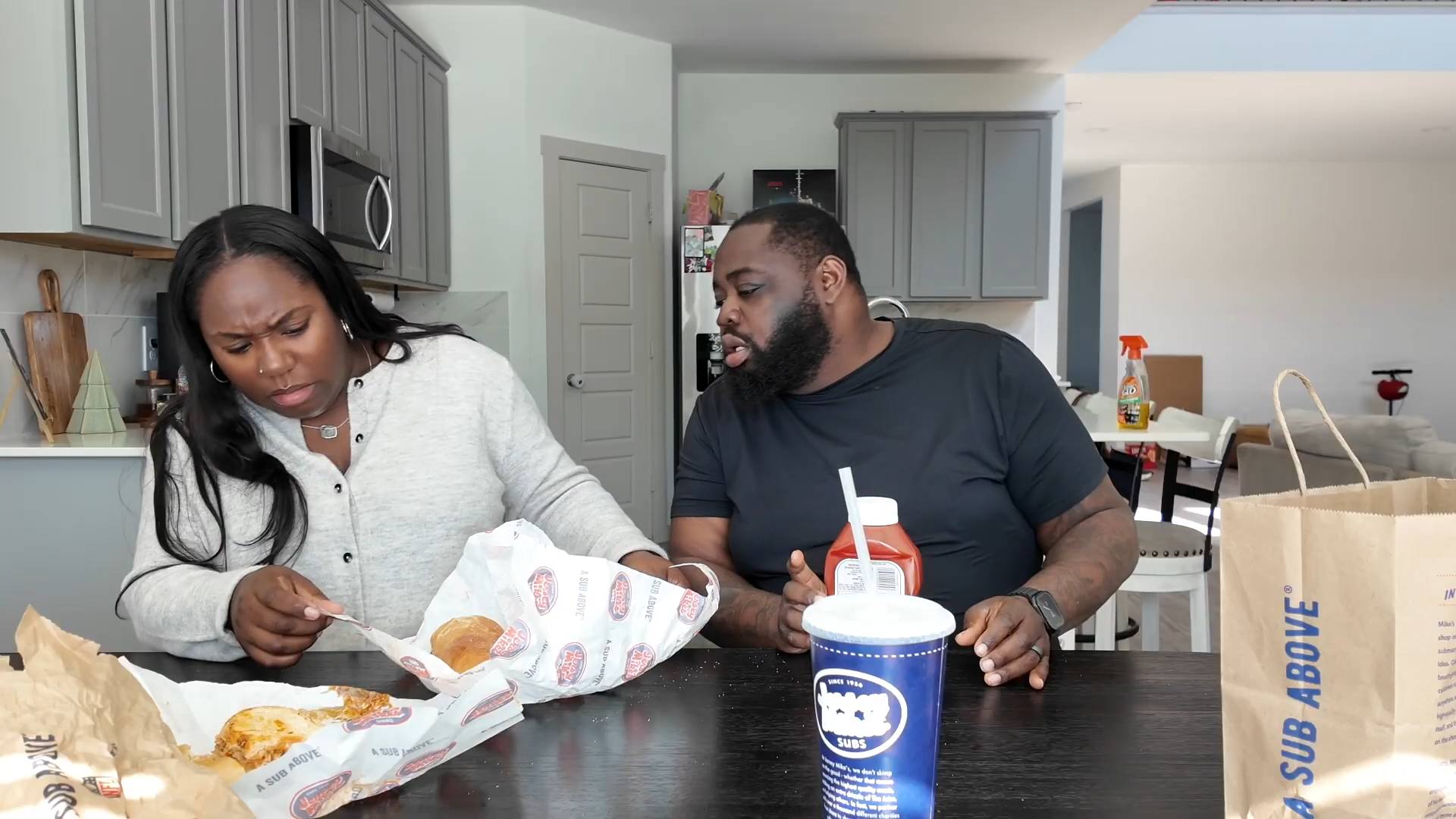 Testing my wife's response to the most disturbing food contamination