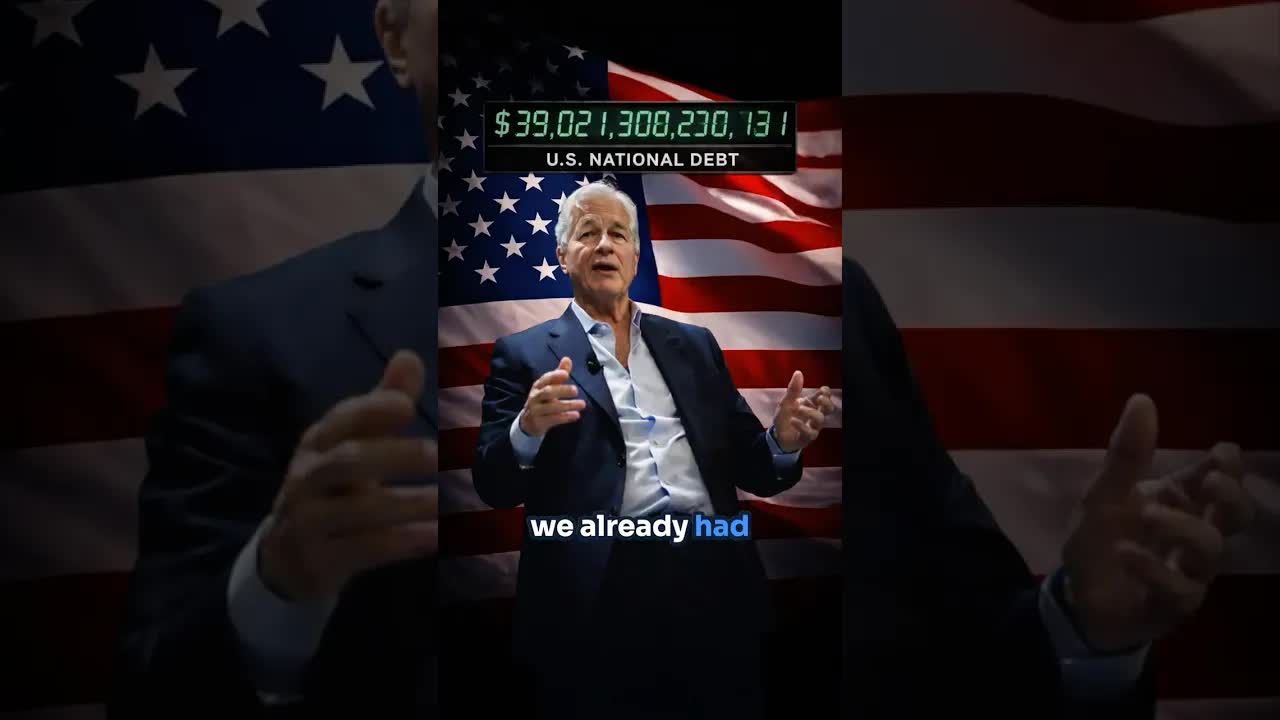 🔴 Jamie Dimon’s US Debt Warning