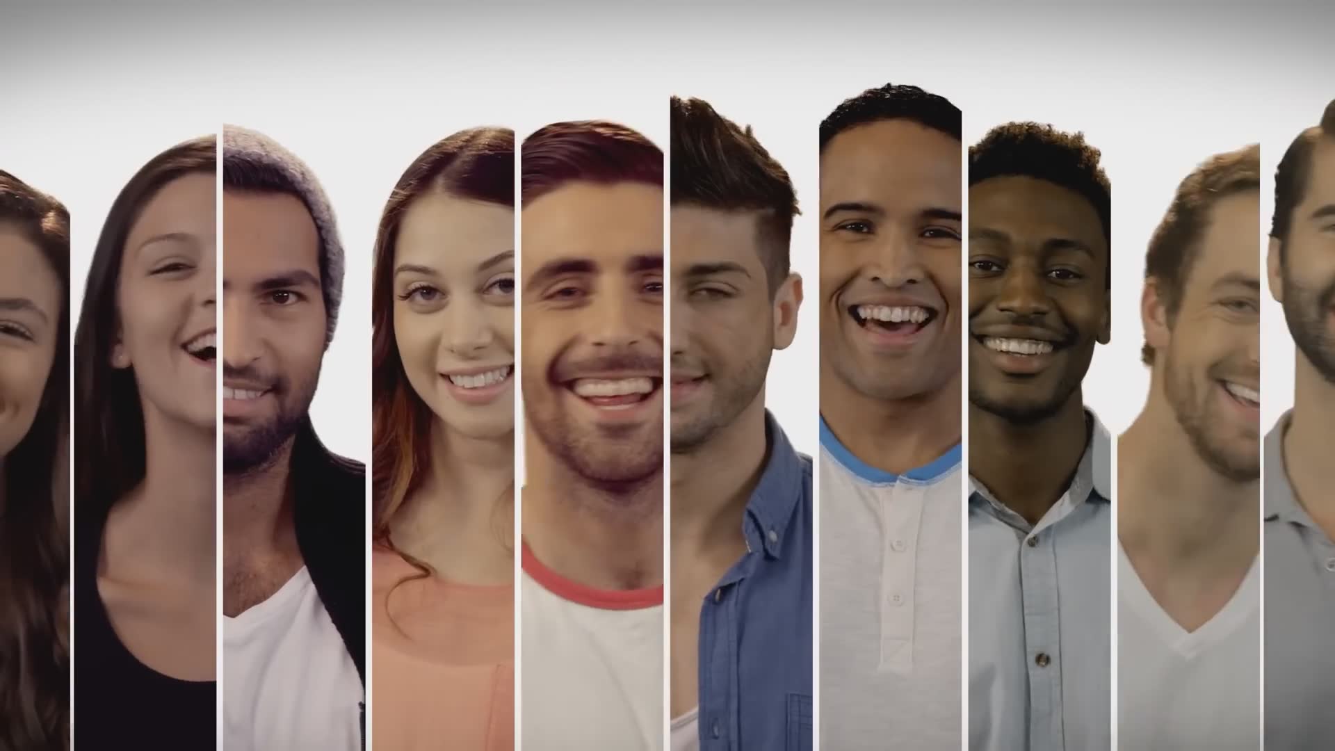 Genetic variations that only some people possess showing human diversity