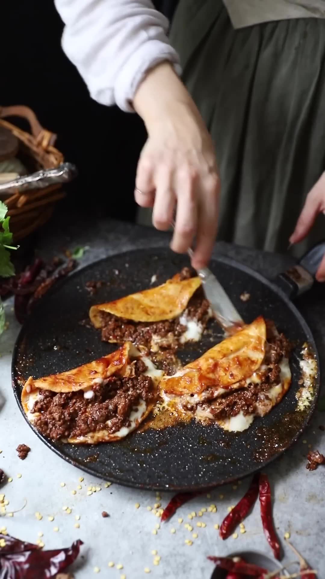 Cheesy taco variations showcasing carne asada and birria styles