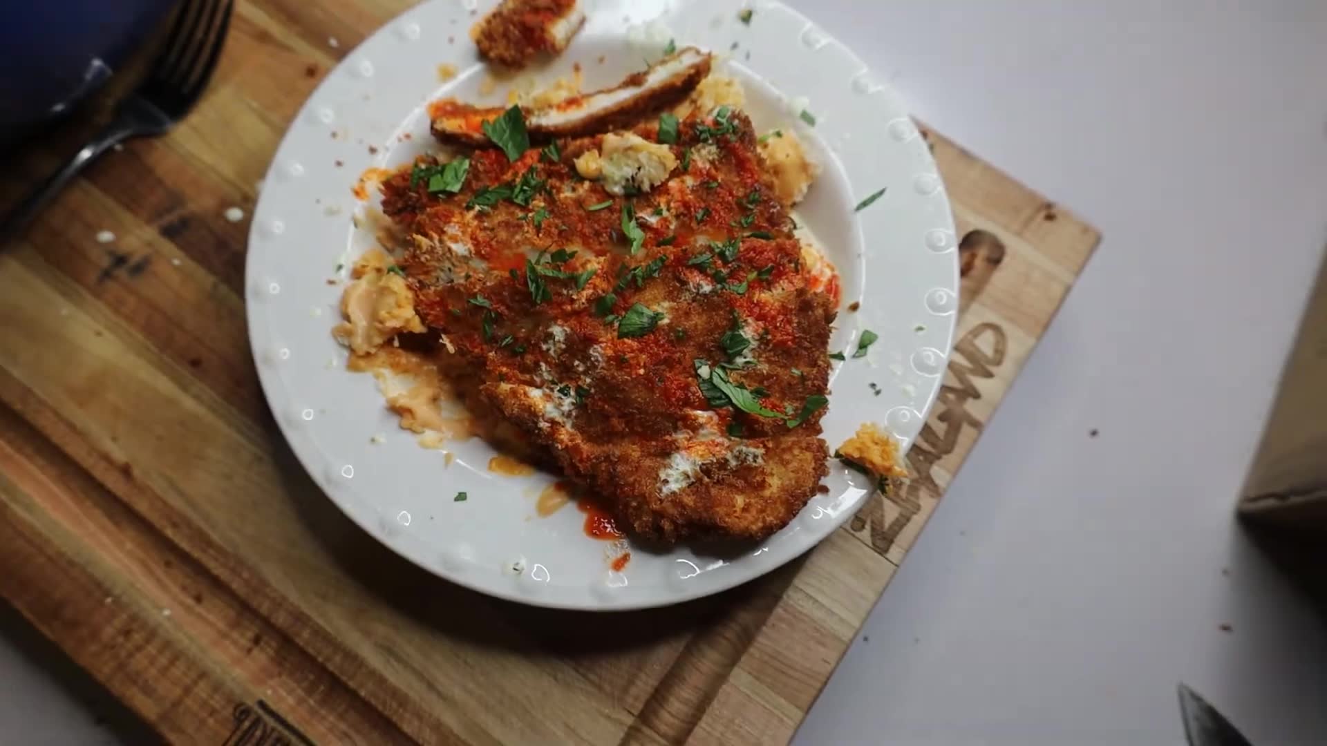 Buffalo chicken macaroni and cheese combining two classics into one dish