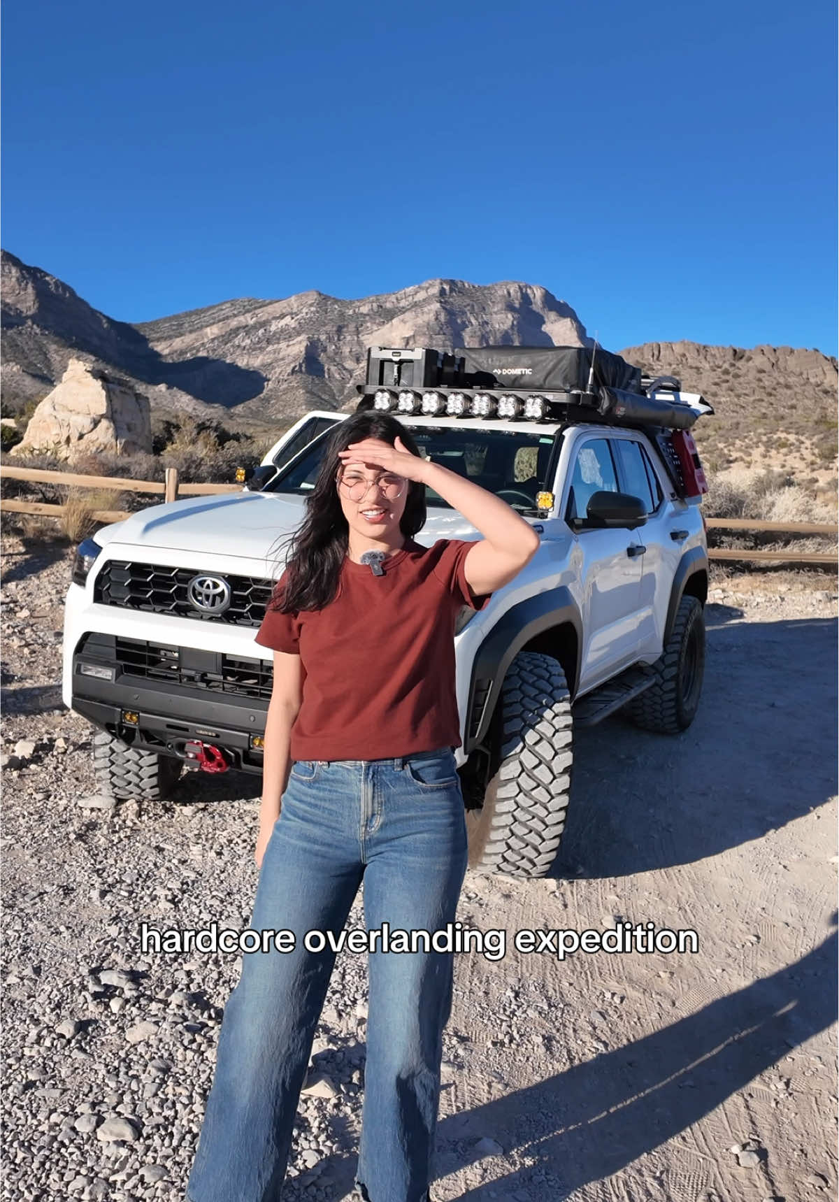 Testing camping gear during an extended wilderness expedition