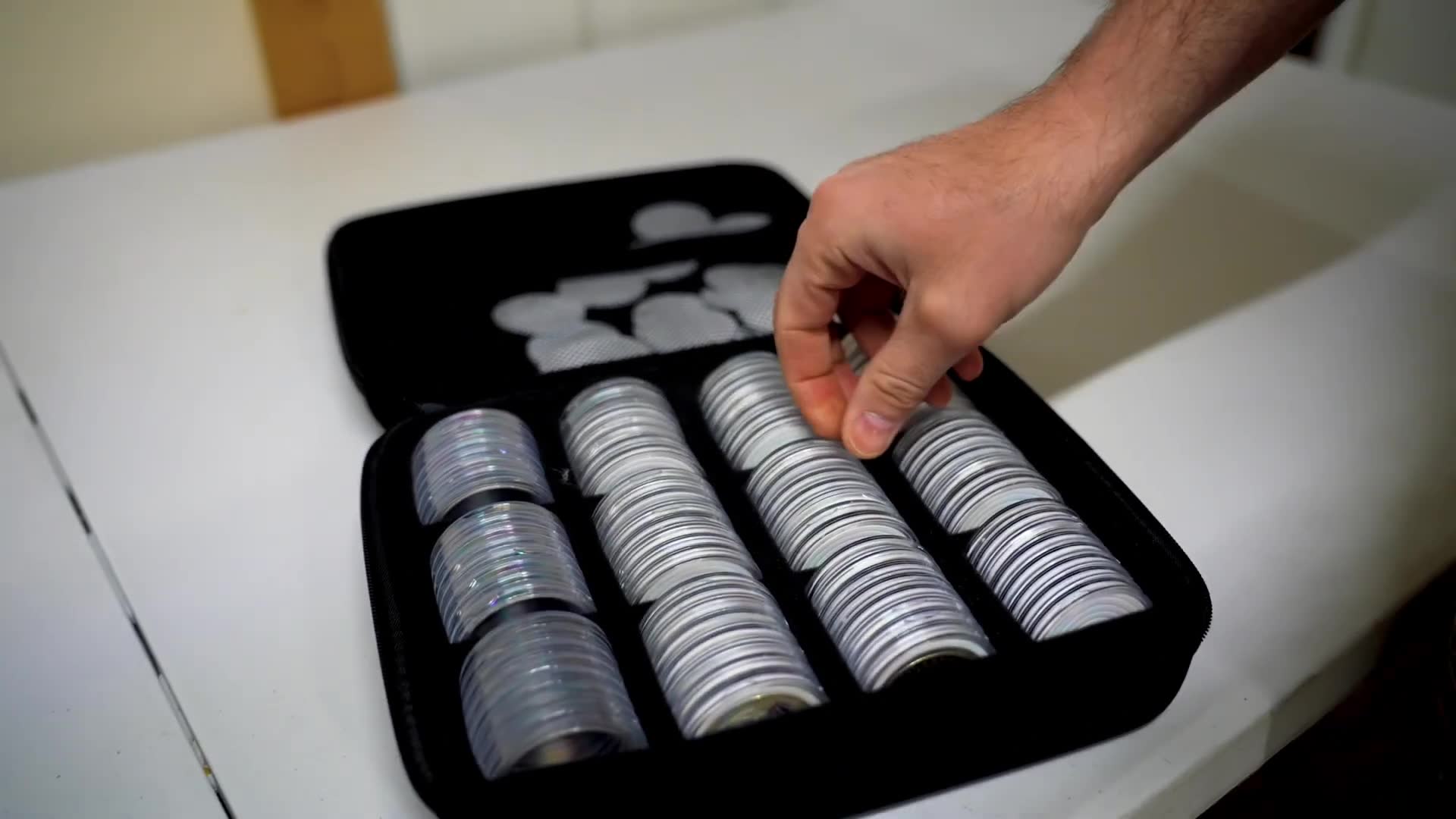 Emergency kit gold and silver storage system for quick access during evacuation