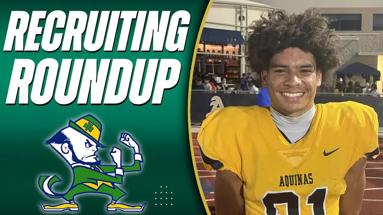 Notre Dame Had 3 BIG TIME Recruits On Campus This Weekend: Latest Recruiting Intel