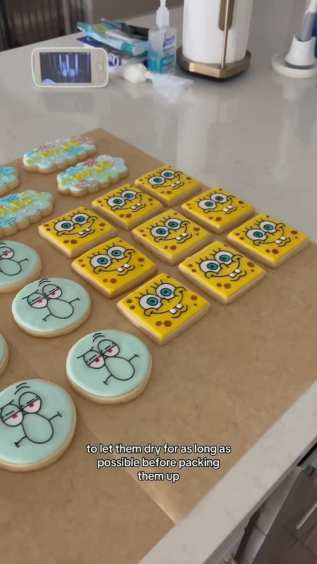 Comparing all the themed cookie sets created for clients