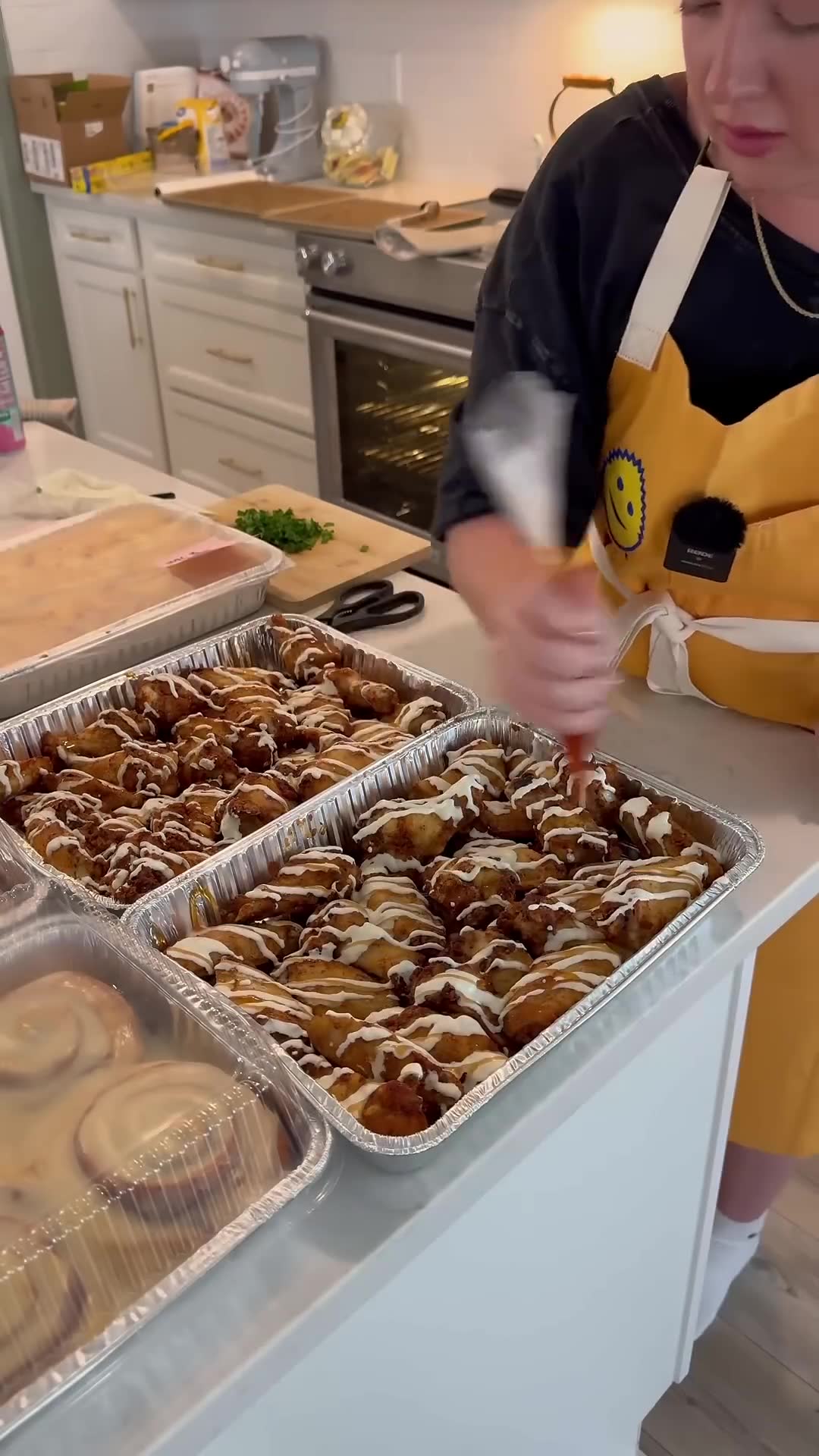 Surprise food drop-off for the hardworking fire station crew
