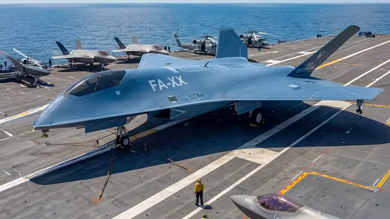 Next-generation carrier fighter demonstrates air superiority over Iran systems