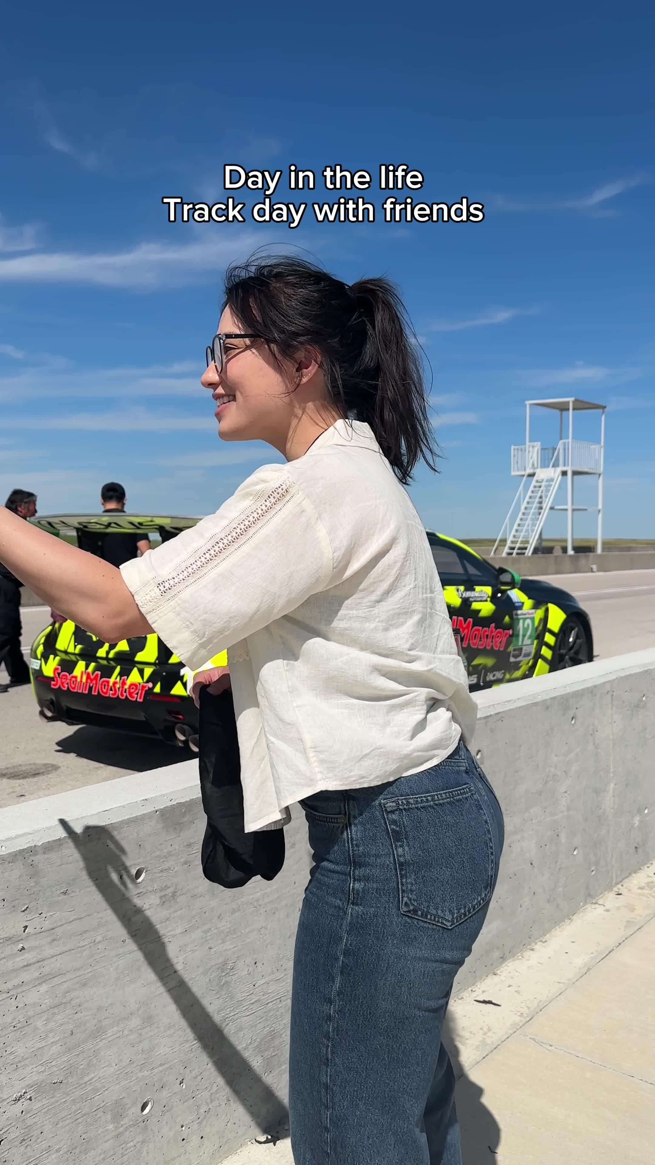 Track day experience brings smiles and excitement around race cars