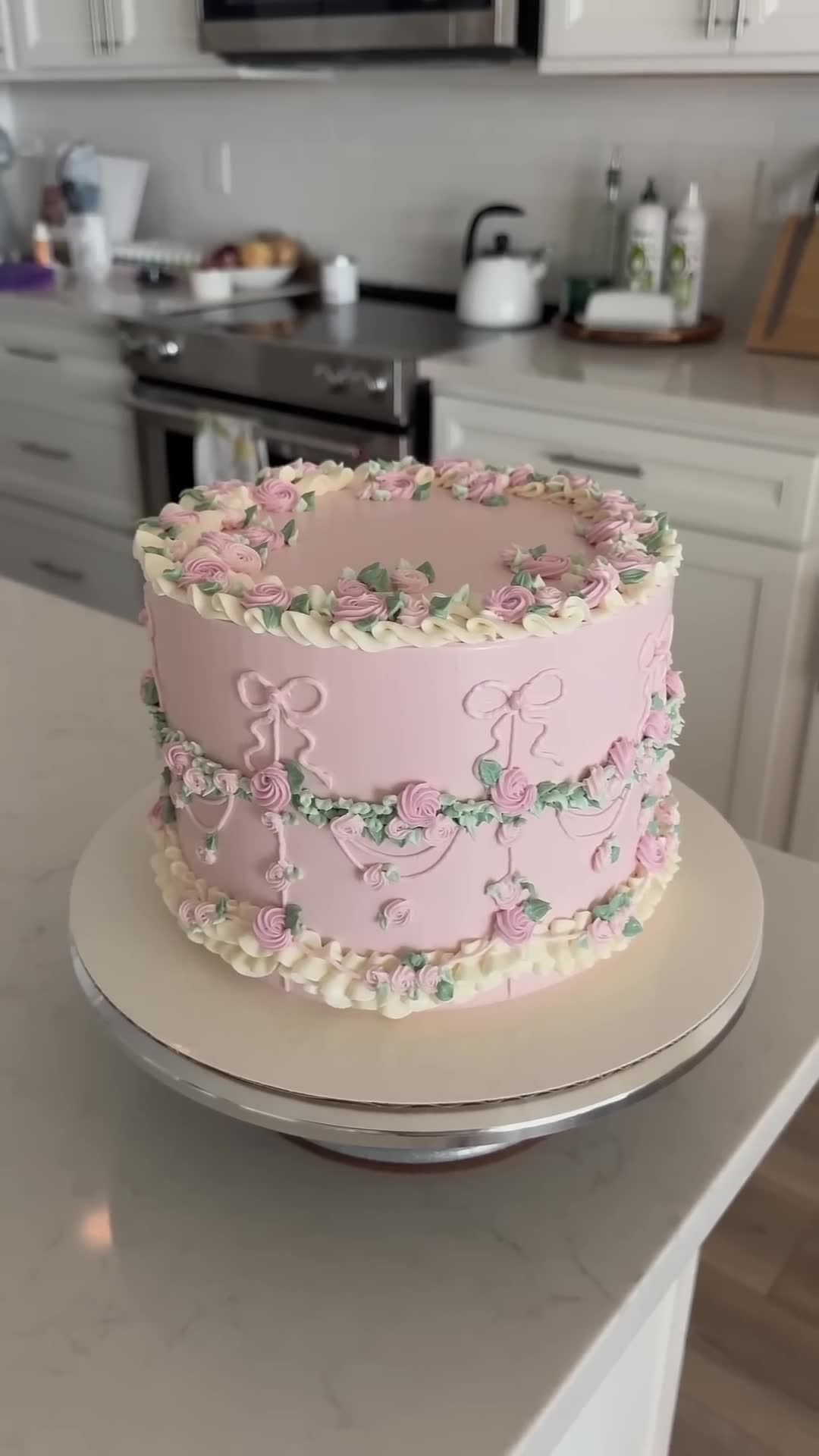 Cake order that became one of the prettiest designs ever