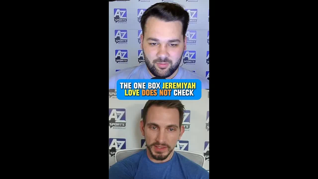 Jeremiyah Love checks all BUT ONE of the boxes for #Titans GM Mike Borgonzi...