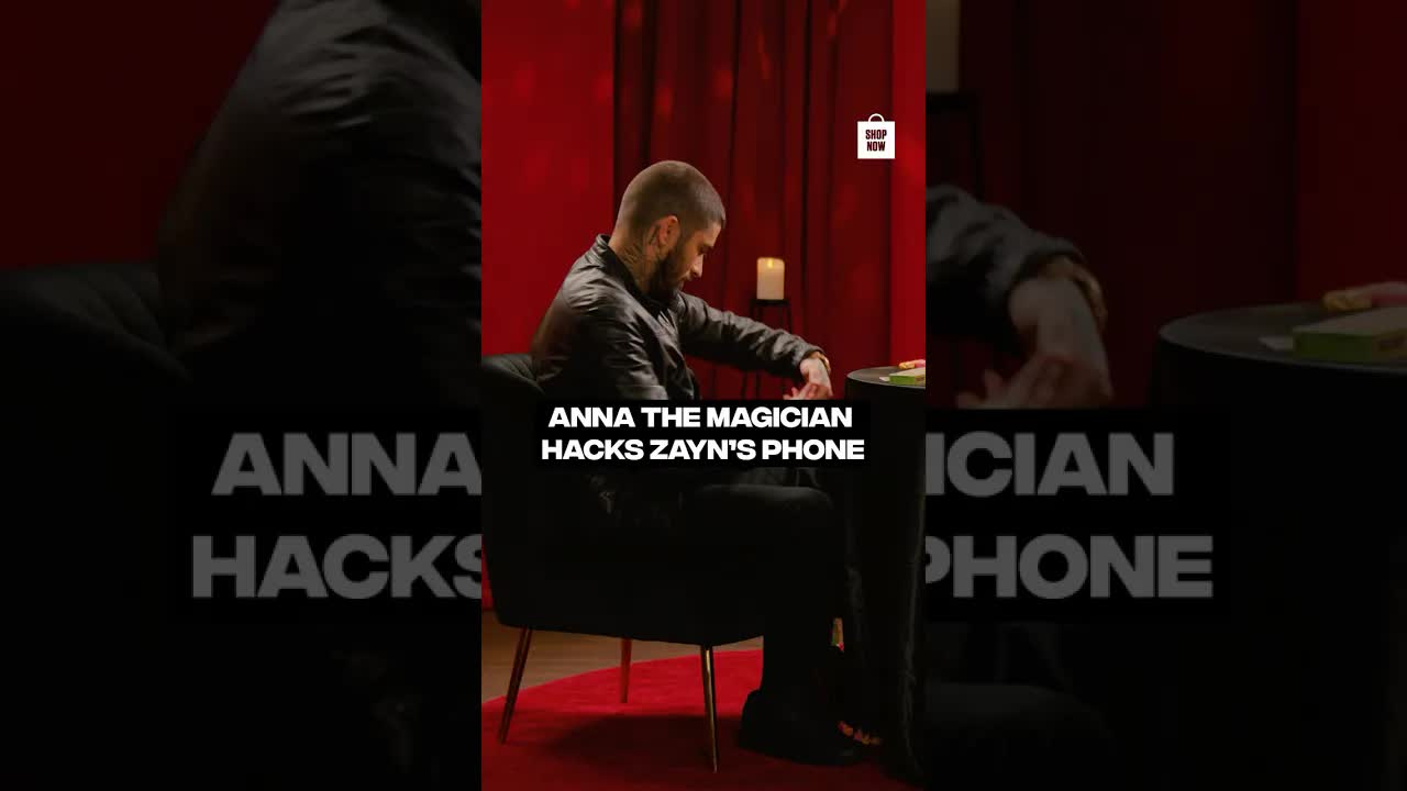 Anna the Magician Breaks Into Zayn’s Phone With Magic 🤯 #IWAM