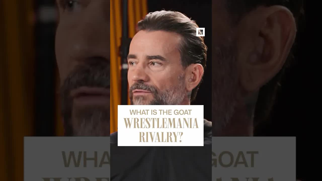 CM Punk & AJ Lee settle the GOAT WrestleMania rivalry #GOATTalk