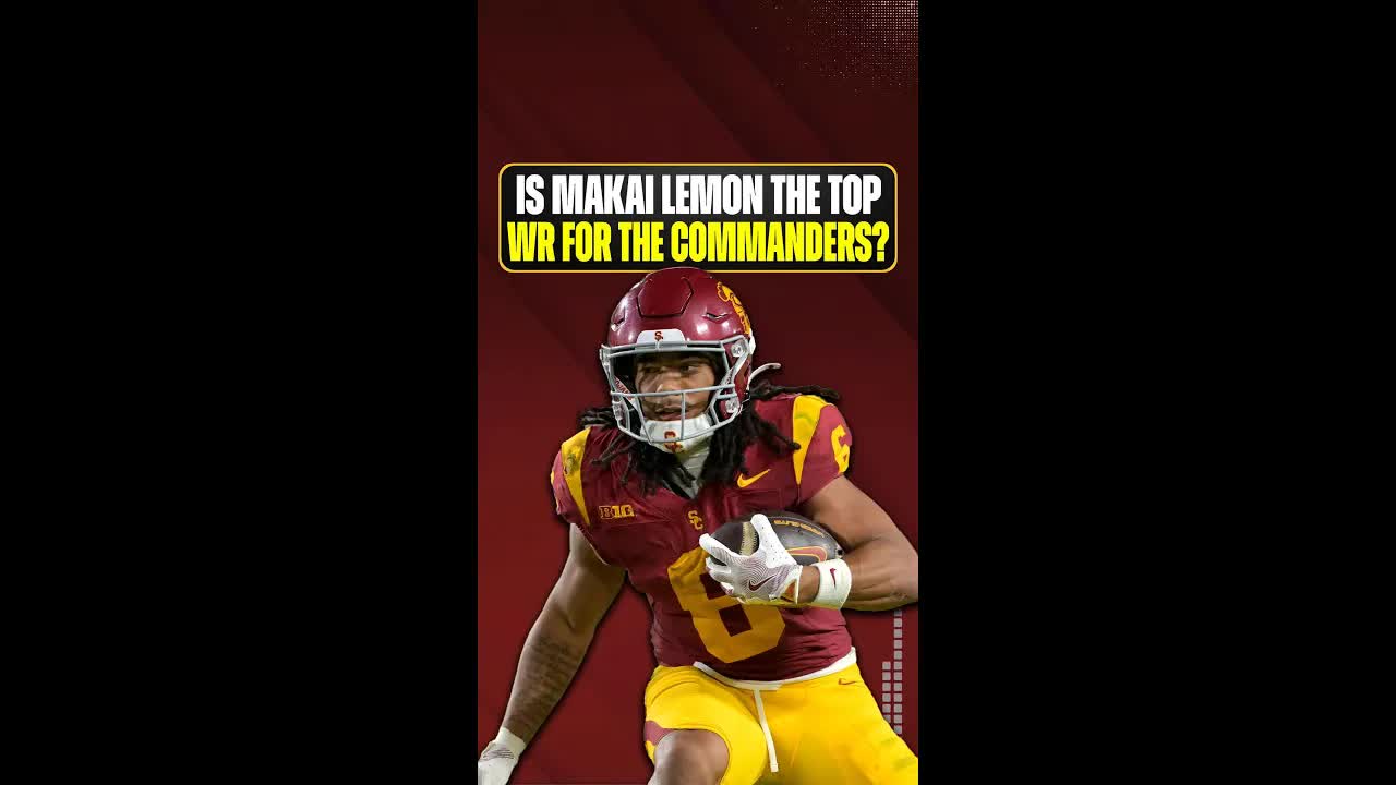 Is Makai Lemon wide receiver one for the #WashingtonCommanders in the #2026NFLDraft? #NFLDraft #NFL episode artwork