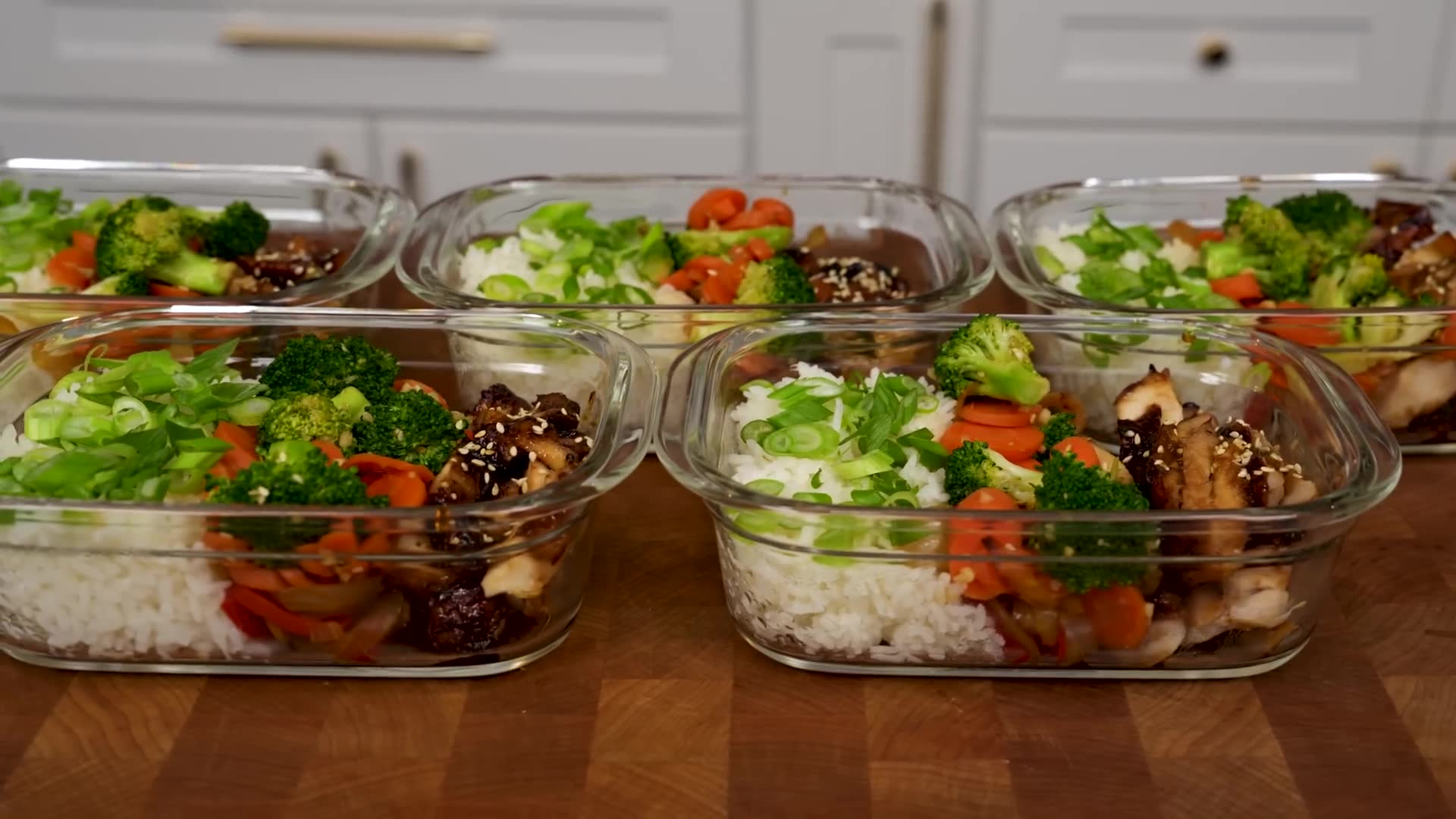 How to prep cheap teriyaki chicken meals in advance