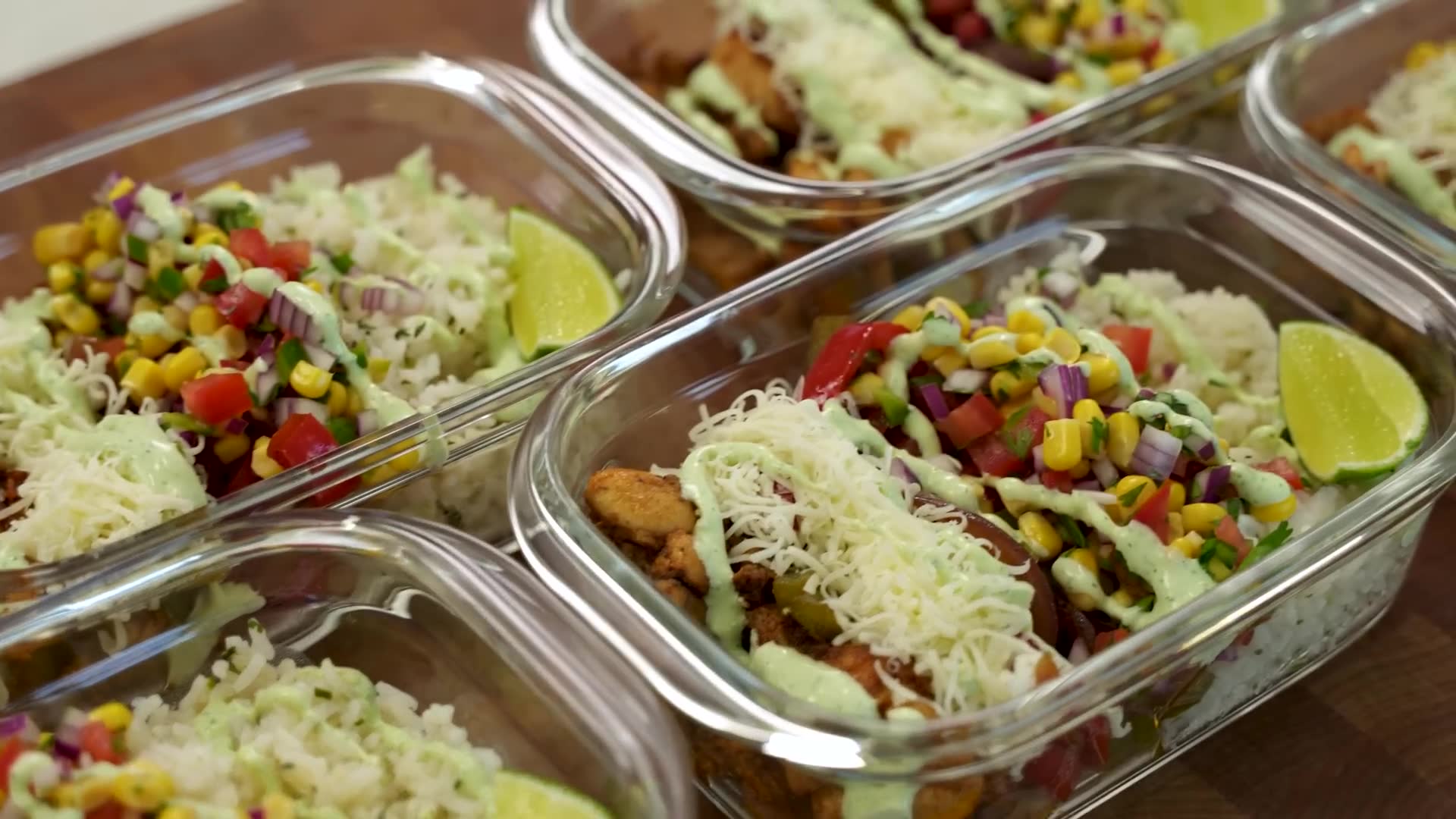 Making budget burrito bowls for weekly meal prep