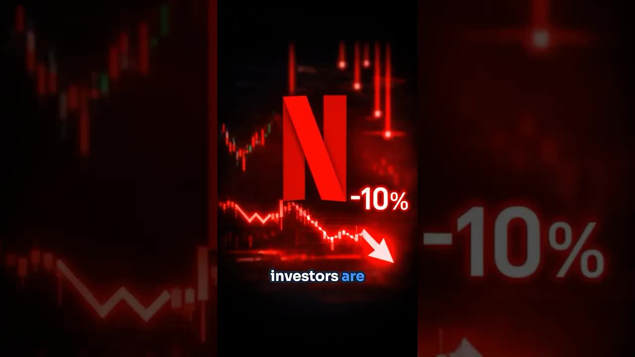 Netflix Stock Just Dropped 10%