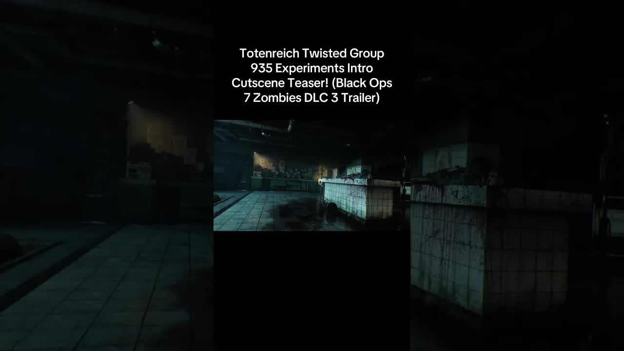 Totenreich Twisted Group 935 Experiments Intro Cutscene Teaser! (Black Ops 7 Zombies DLC 3 Trailer)