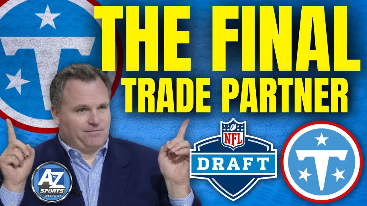 The Titans final TRADE PARTNER in the NFL Draft calls on an old friend