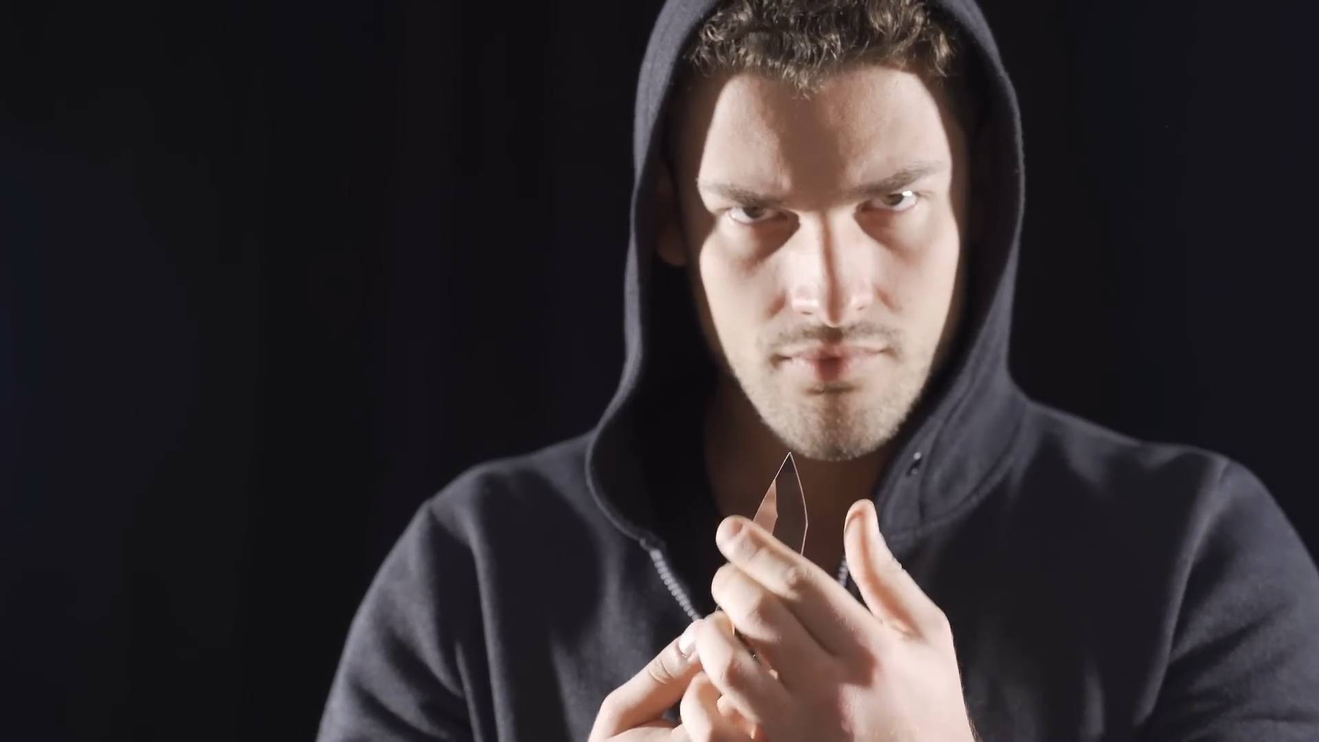 Defusing threatening stare-downs before violence escalates into physical attack