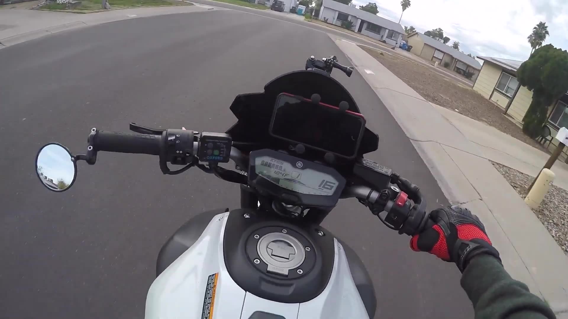 Rare vehicle sighting causes commotion during casual motorcycle cruise