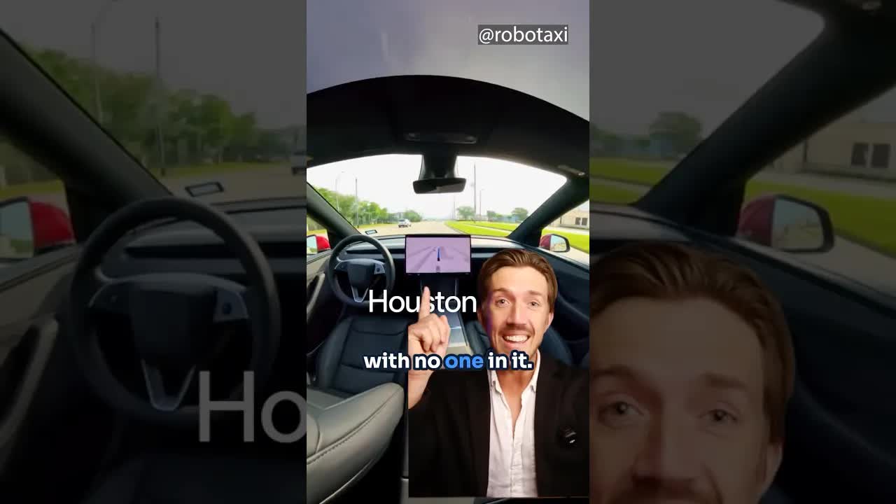 Tesla Robotaxis Released Into The Wild