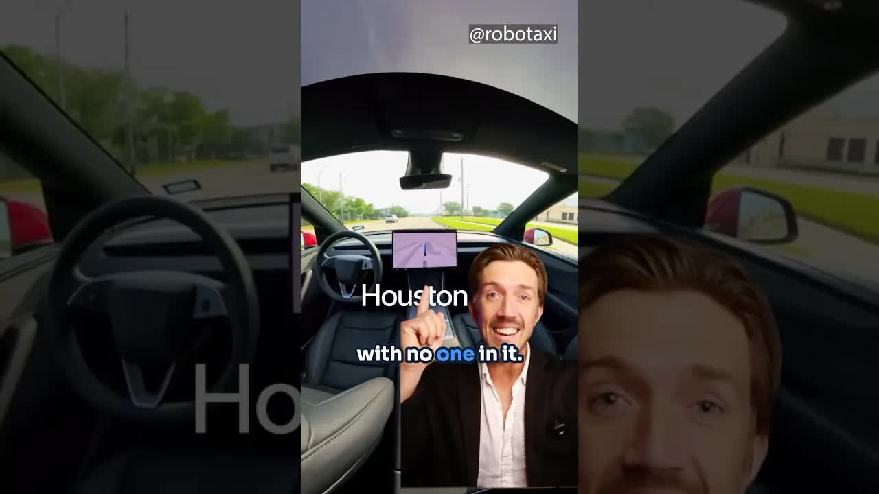 Tesla Robotaxis Released Into The Wild