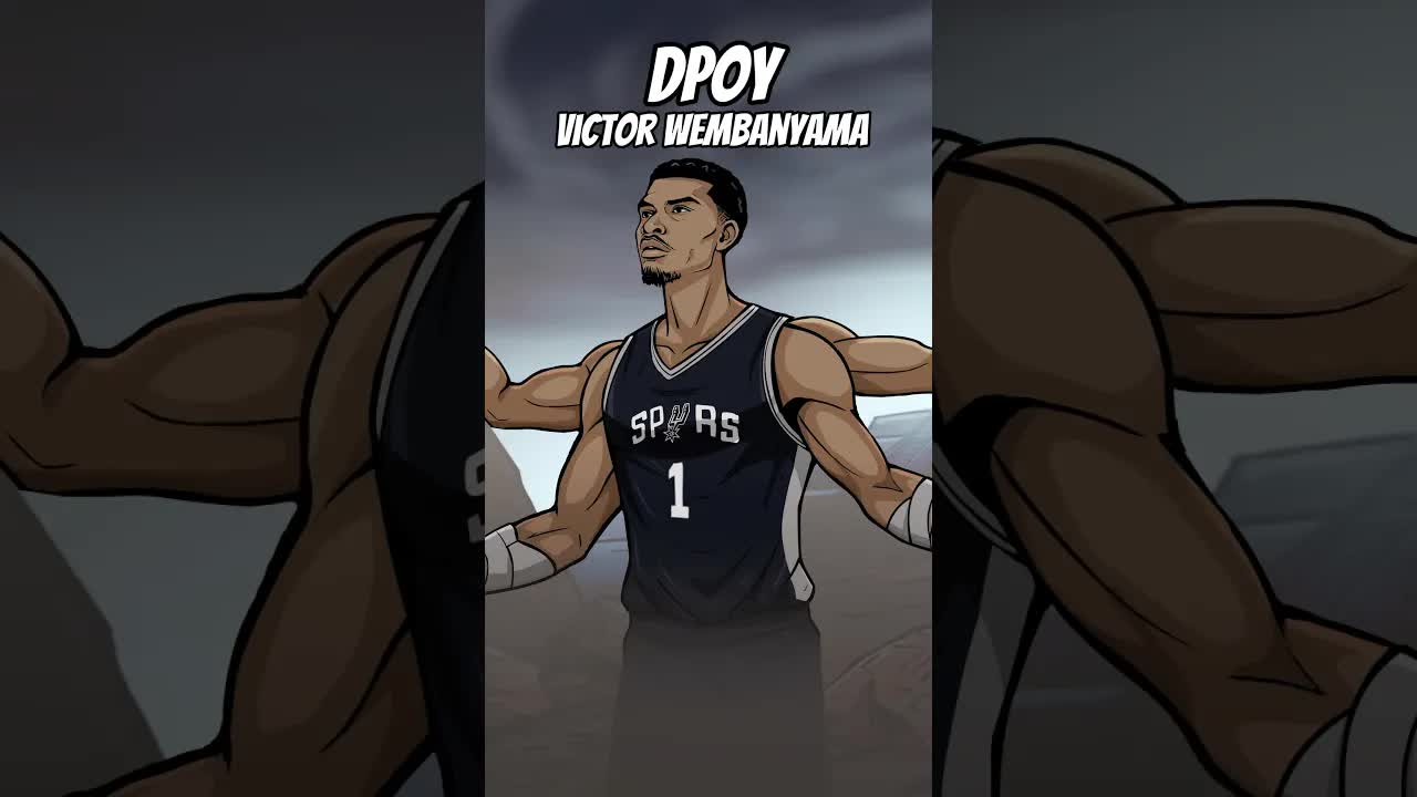 Wemby easily wins the DPOY 🔒🔥 #nbaawards #wemby