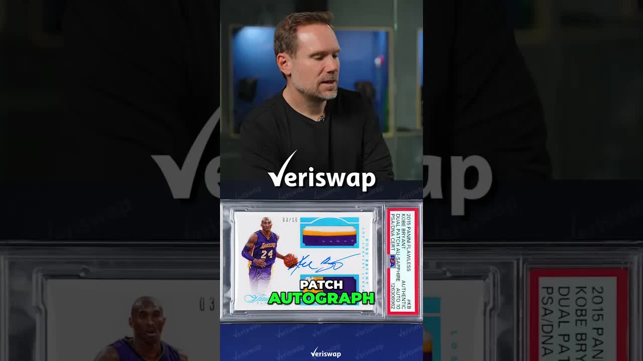 They Traded their KOBE Flawless Auto Card for THIS?!