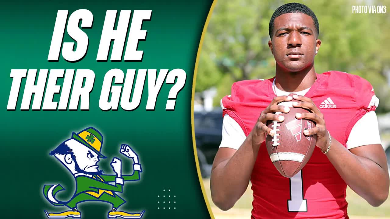 Notre Dame's Search for a 2027 QB Is FINALLY Nearing The End: Latest Recruiting Intel