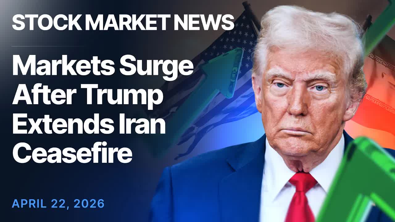 Dow Jones, S&P 500 Futures Surge After Trump Extends Iran Ceasefire | Stock Market Today