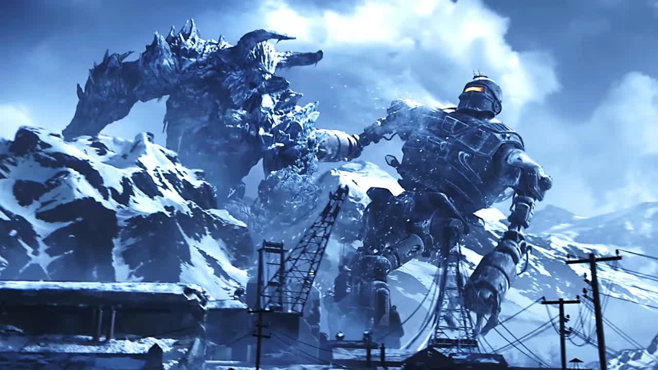 Black Ops 7 Zombies DLC 3 Totenreich Intro Cutscene! Giant Monster VS Origins Robot! (BO7 Zombies)