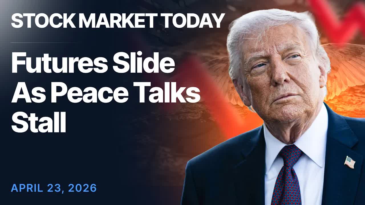 Dow Jones, S&P 500 Futures Slide As Iran Peace Efforts Stall | Stock Market Today