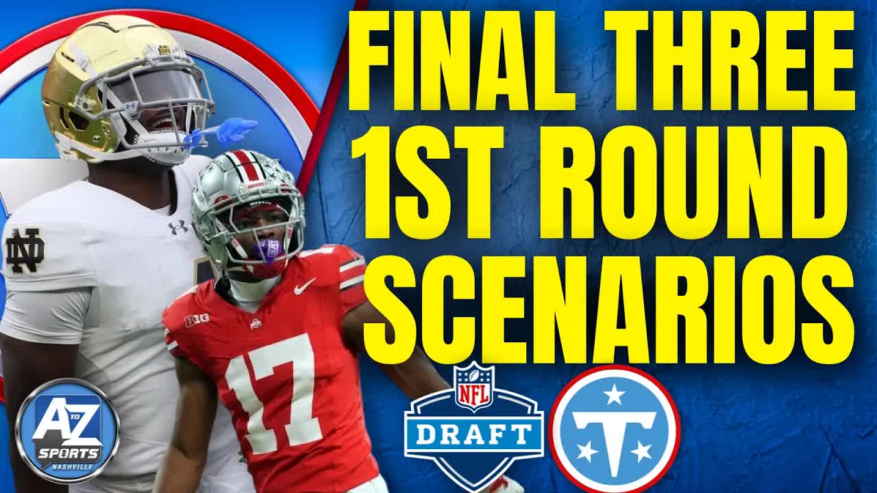 FINAL THREE Titans First Round Draft Pick Scenarios Based on Our Intel for the 2026 NFL Draft