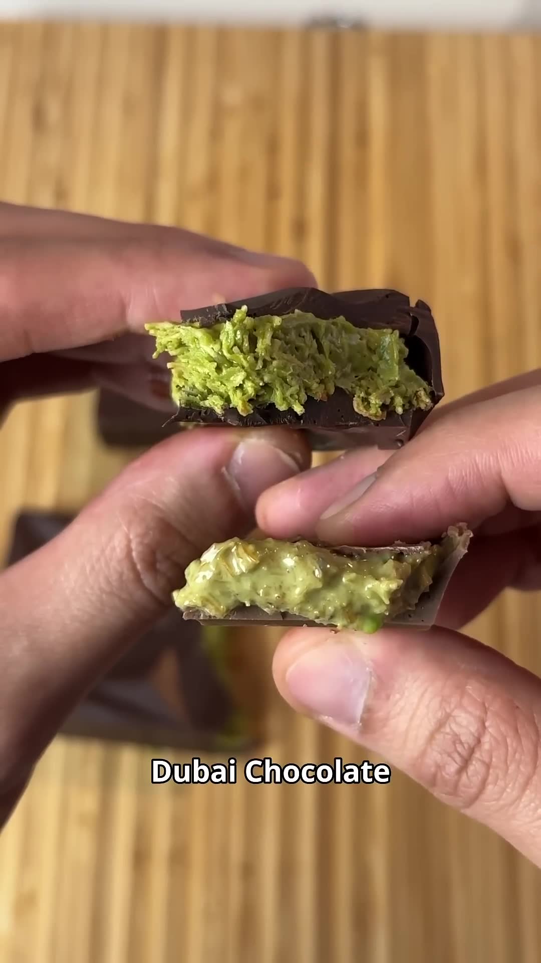Recreating the viral Dubai chocolate trend at home
