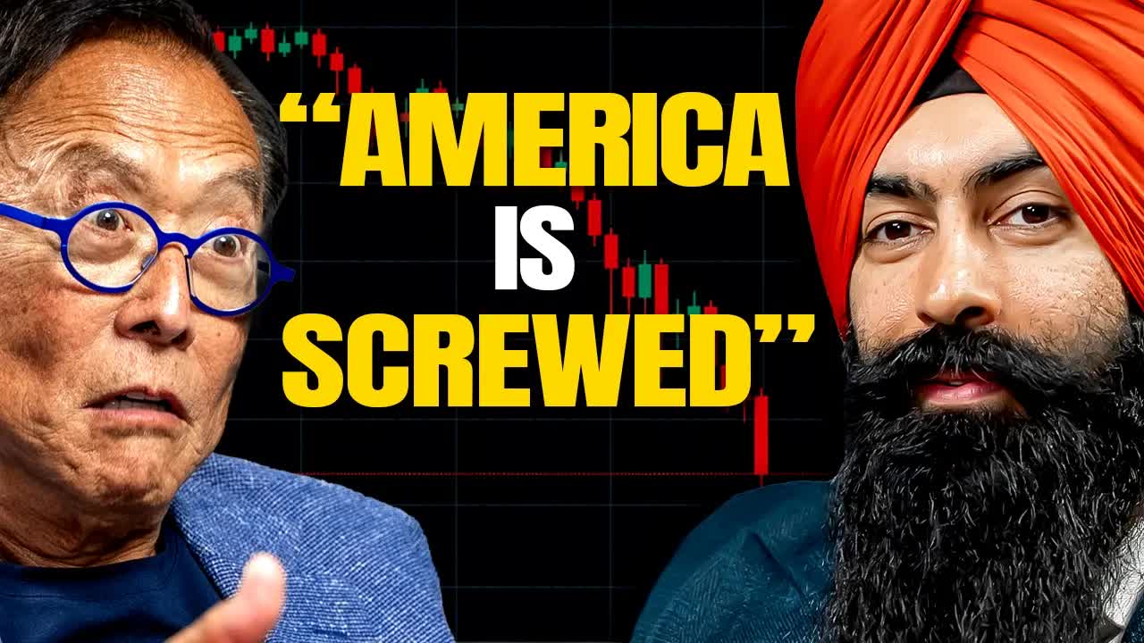 How To Make Millions In The Upcoming Market Crash | Robert Kiyosaki & Jaspreet Singh