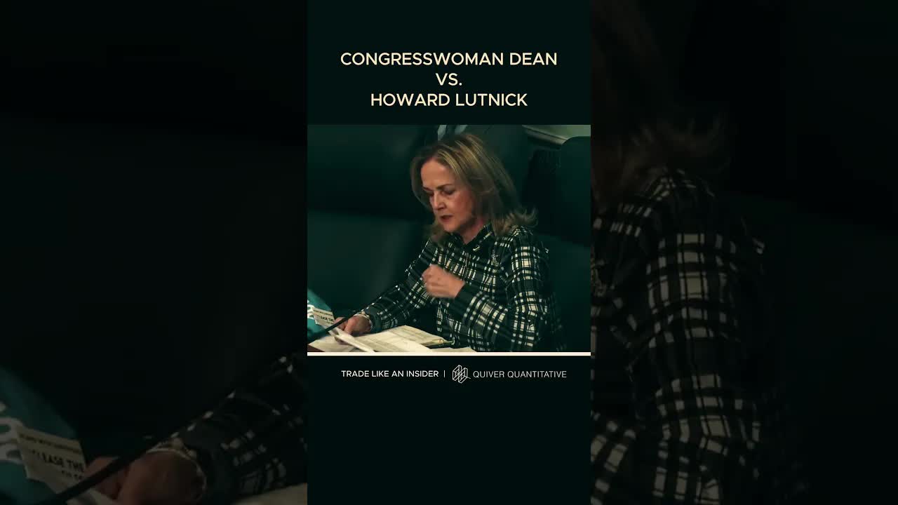 Commerce Secretary Howard Lutnick question on son's hedge fund activity