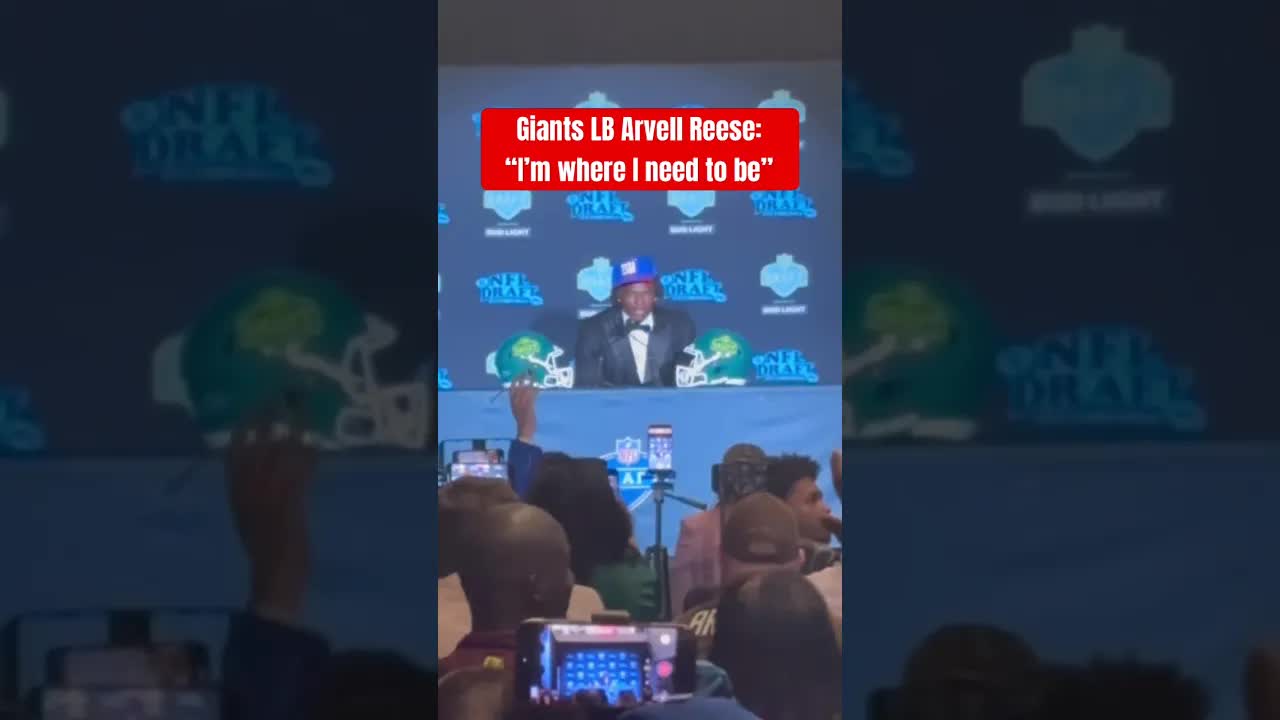#Giants LB Arvell Reese credits Ted Ginn for changing his life and helping get him where he is #nfl