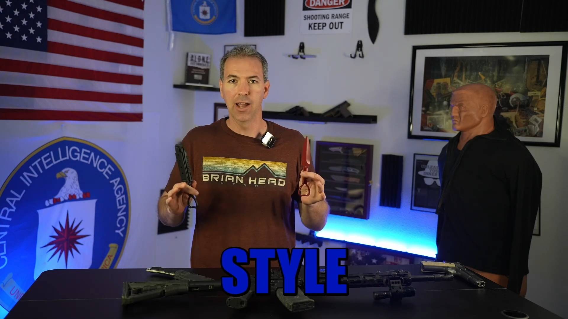Double-edged blade considerations for legal carry and combat effectiveness