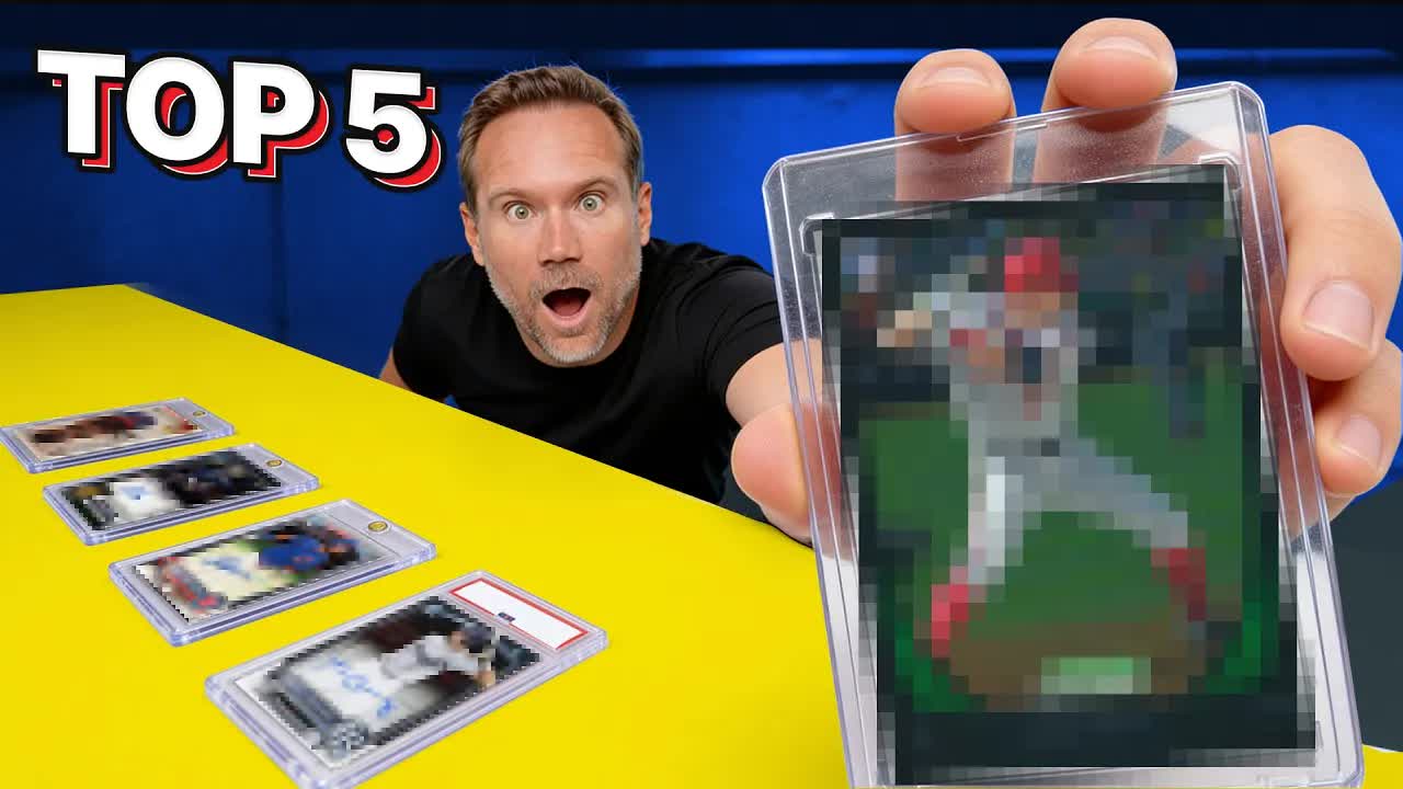 TOP 5 HOTTEST SPORTS CARDS!