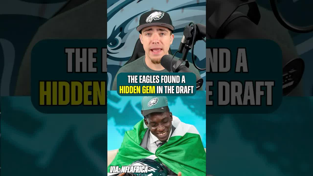 The #Eagles Drafted A FREAK Athlete In Uar Bernard 👀#philadelphiaeagles #eaglesfootball #nfldraft