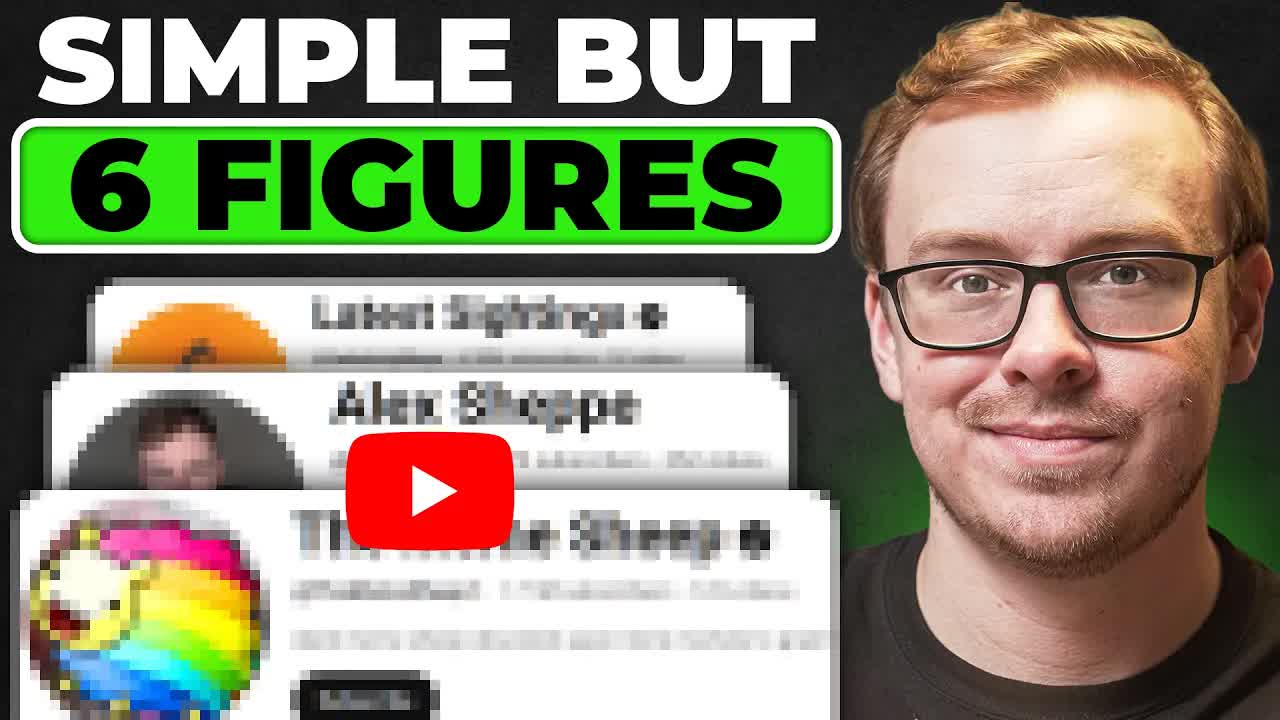 6 Simple YouTube Channels Making 6 Figures in 2026