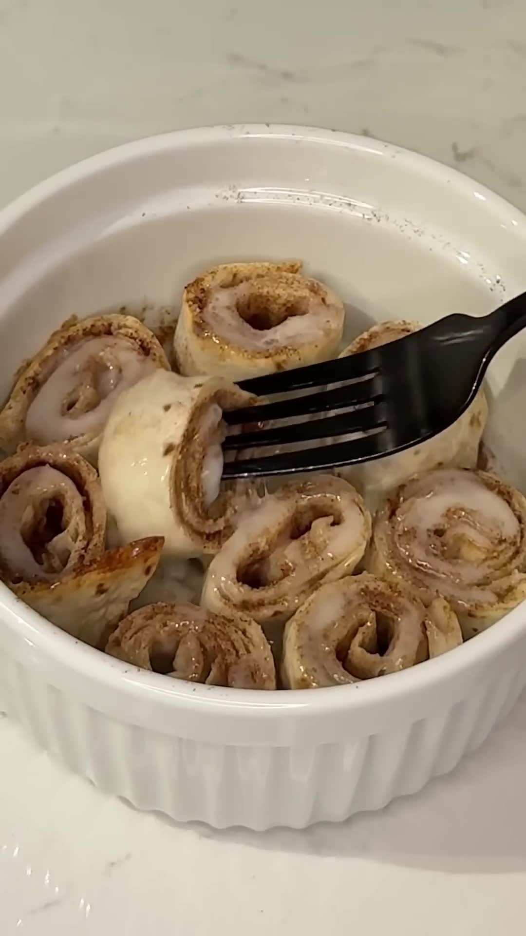 Quick breakfast spiral uses readily available ingredients for sweet fix
