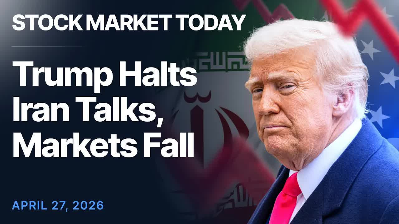 Dow Futures Fall, S&P 500 Gains As Trump Halts Iran Talks | Stock Market Today