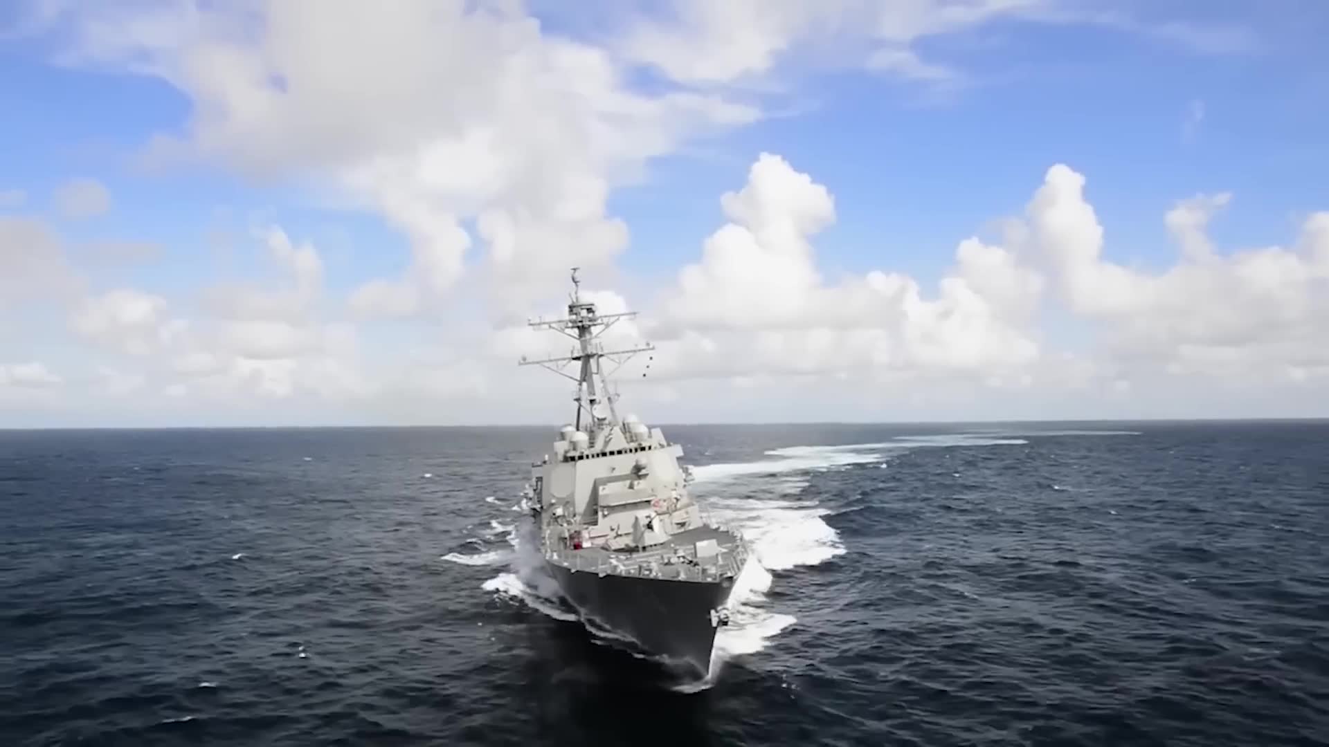 Aggressive maneuvering during freedom of navigation operation escalates tension